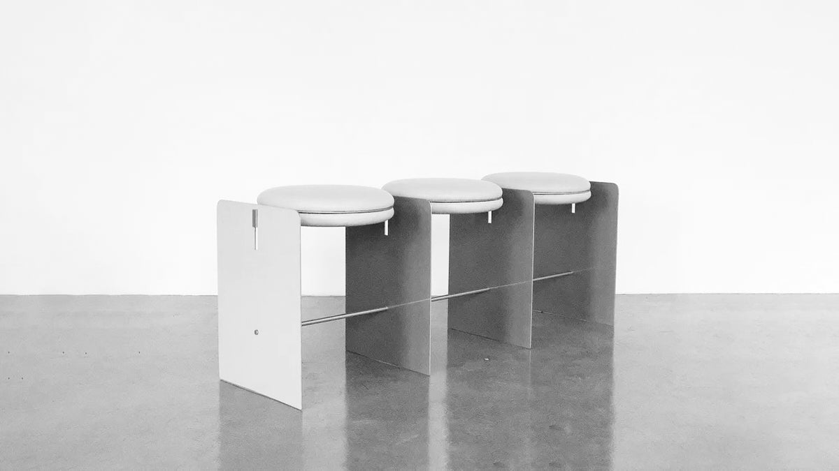 Building Blocks / 3-Seater Bench – Off-White