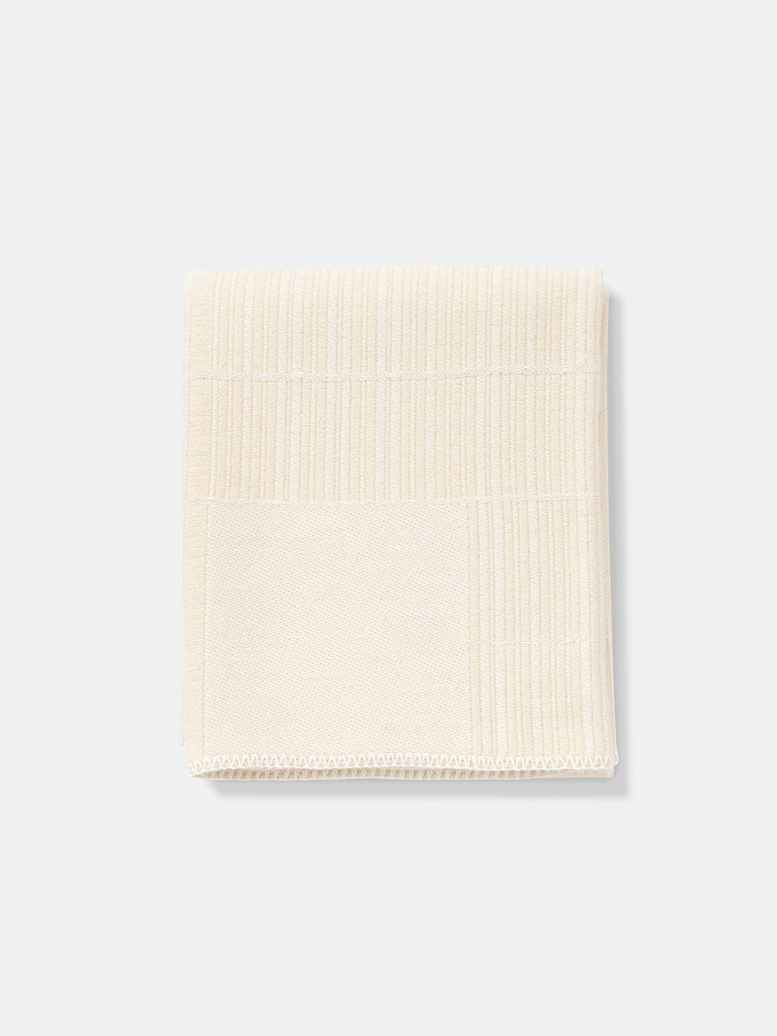 Grid Throw - Off-White