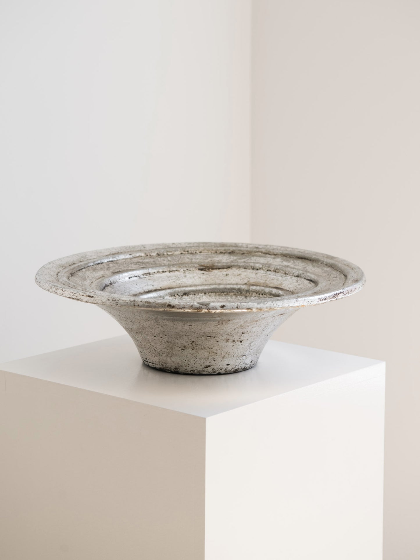 Vintage Spiral Ceramic Bowl