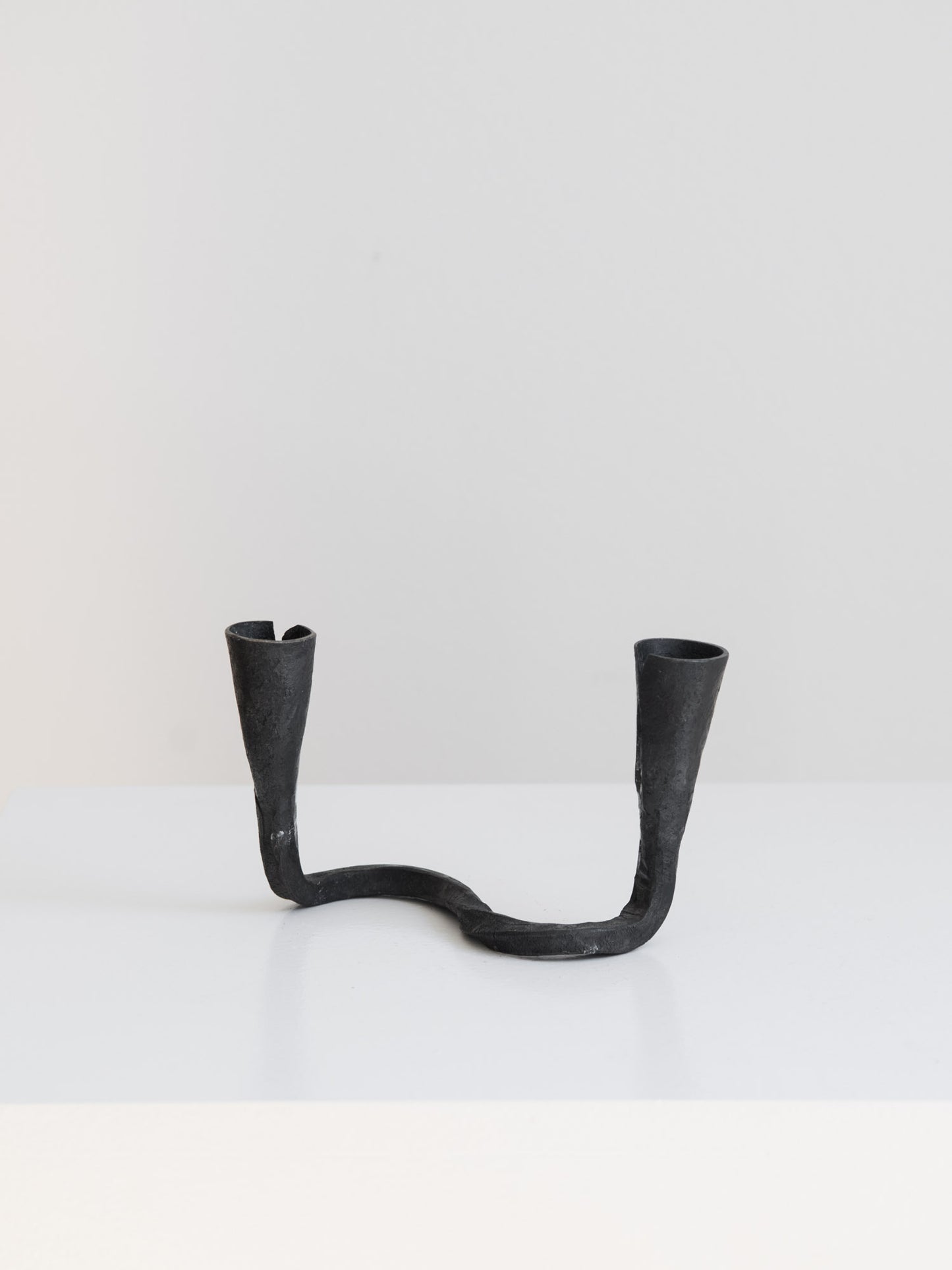 Vintage Iron Candle Holder