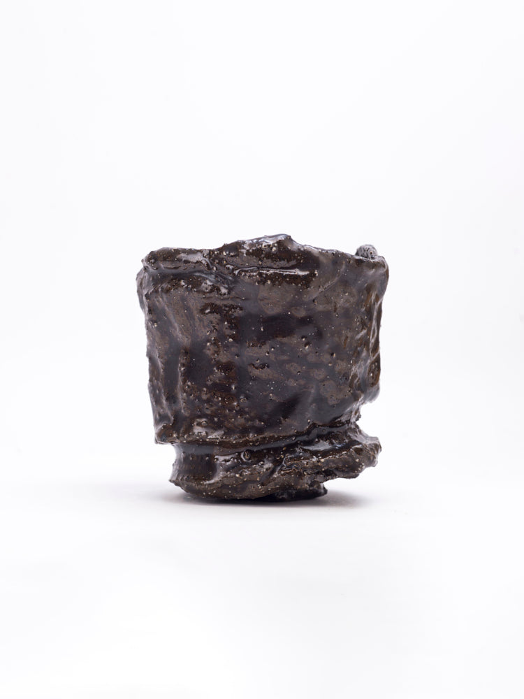 Black Raku Fired Bowl