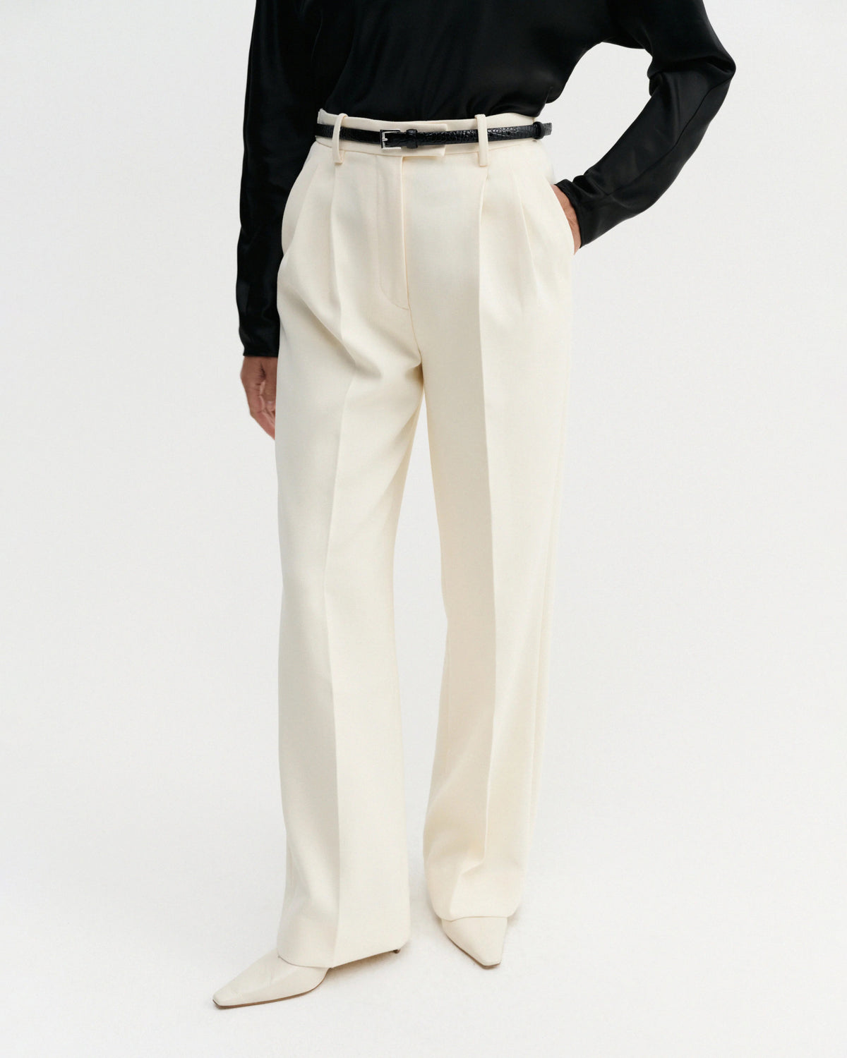 Amel Trousers - Vanilla