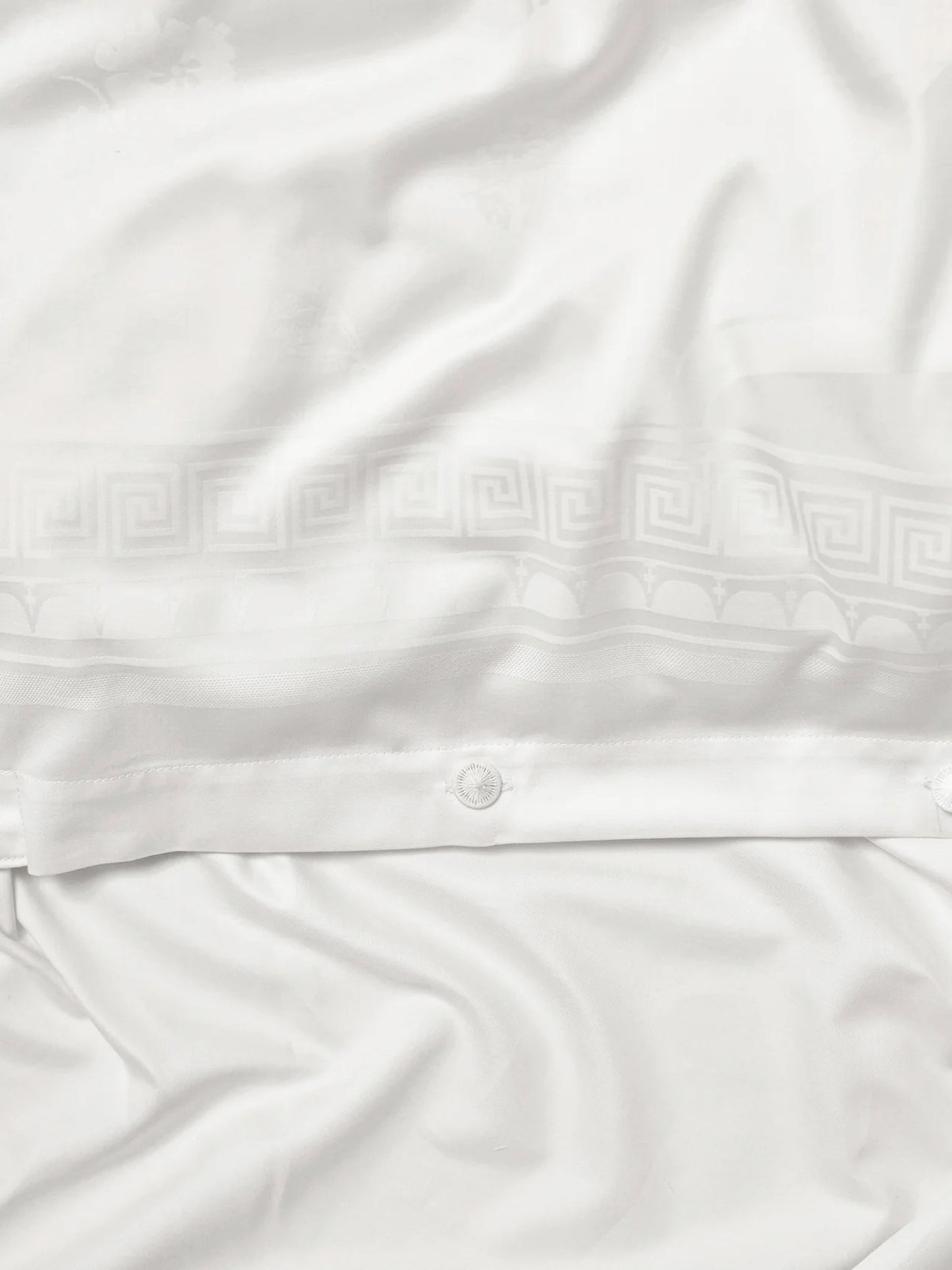 Fountain Blossom Duvet Cover – White Chalk