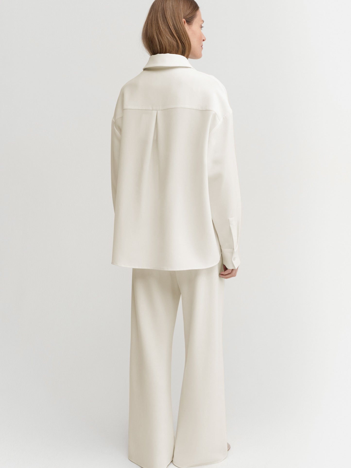 Finn Crepe Shirt - Cream