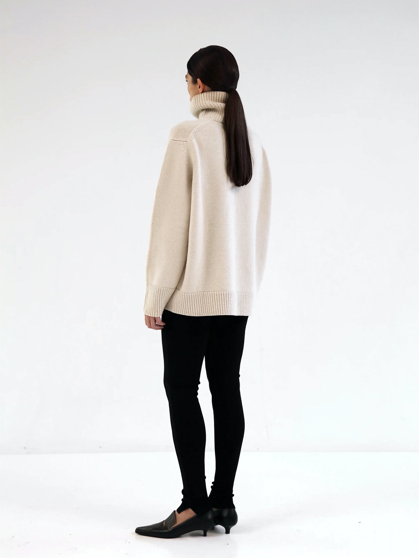Aia Turtleneck Sweater - Buttercream