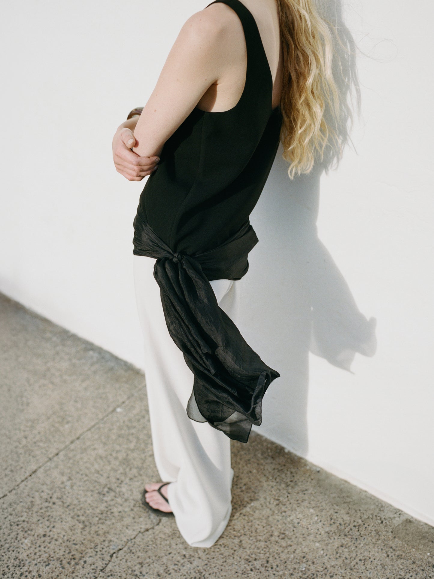 Romy Crepe Top - Black
