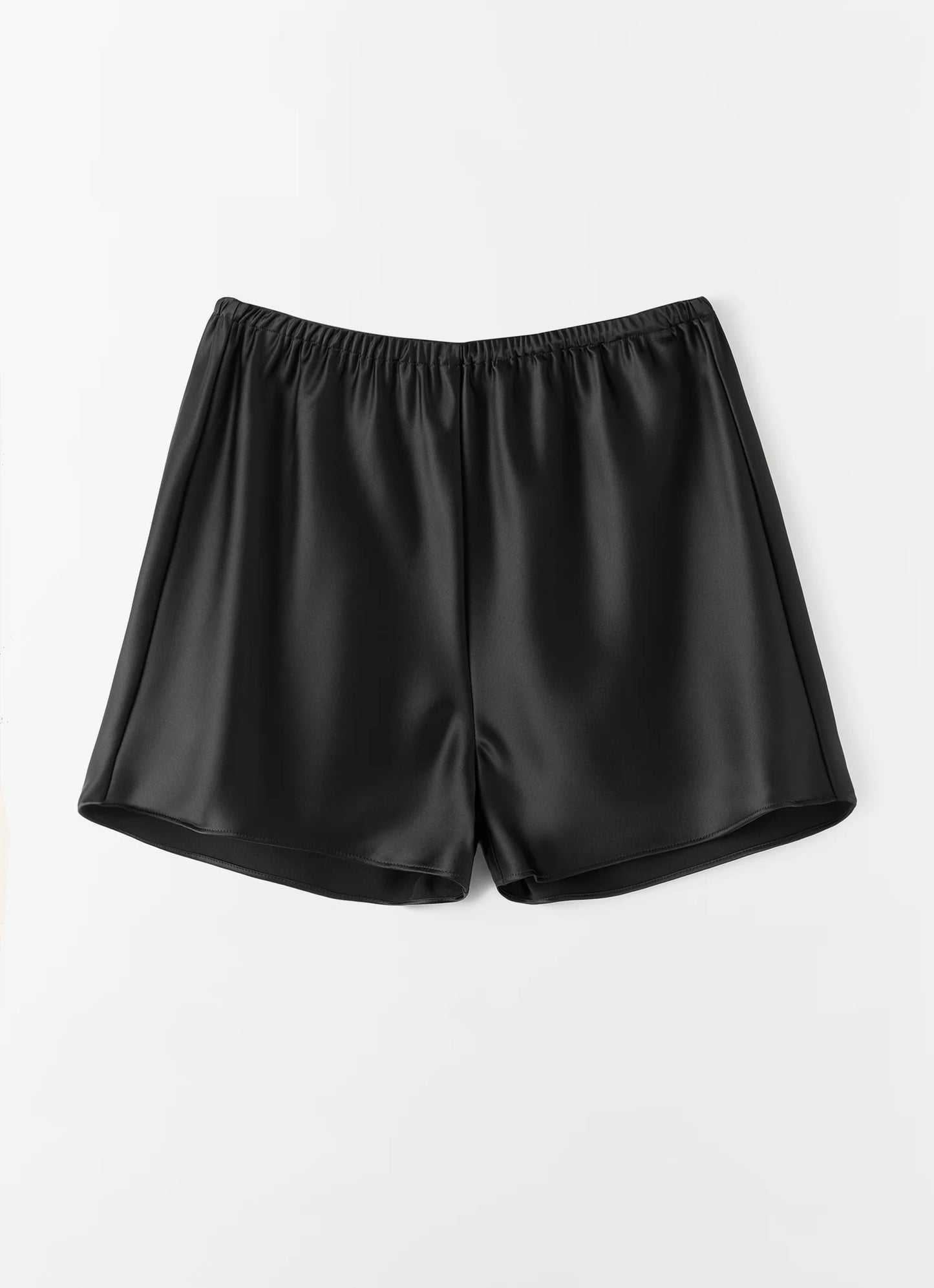 Bim Satin Shorts - Black
