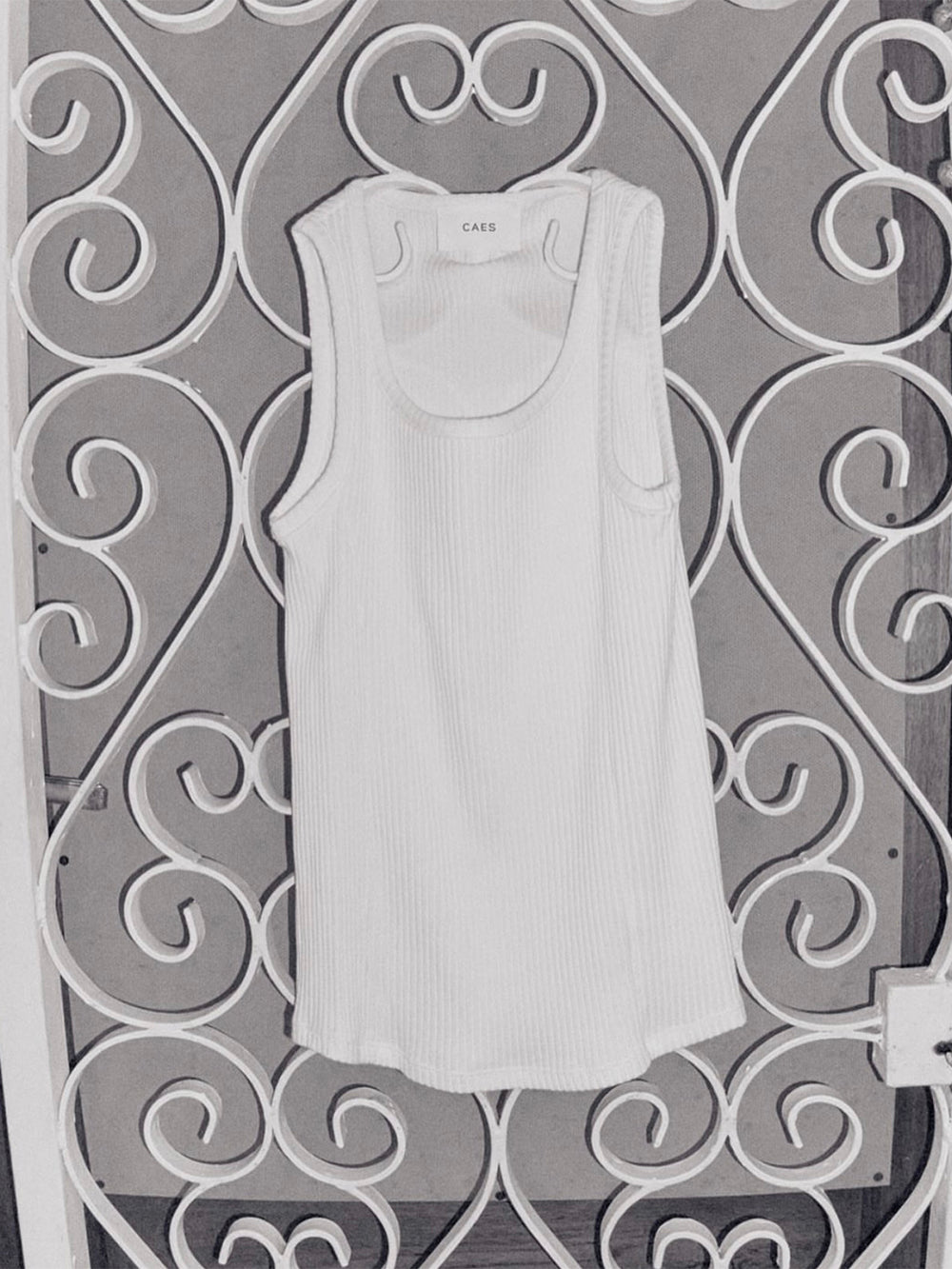 0007 Jersey Singlet With Side Panels