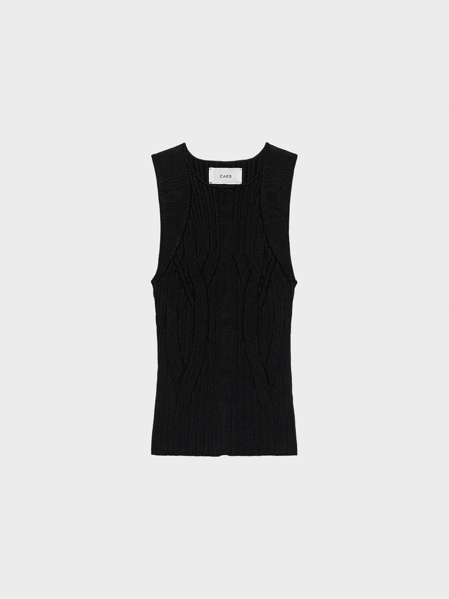 0125 Rib Corset Singlet