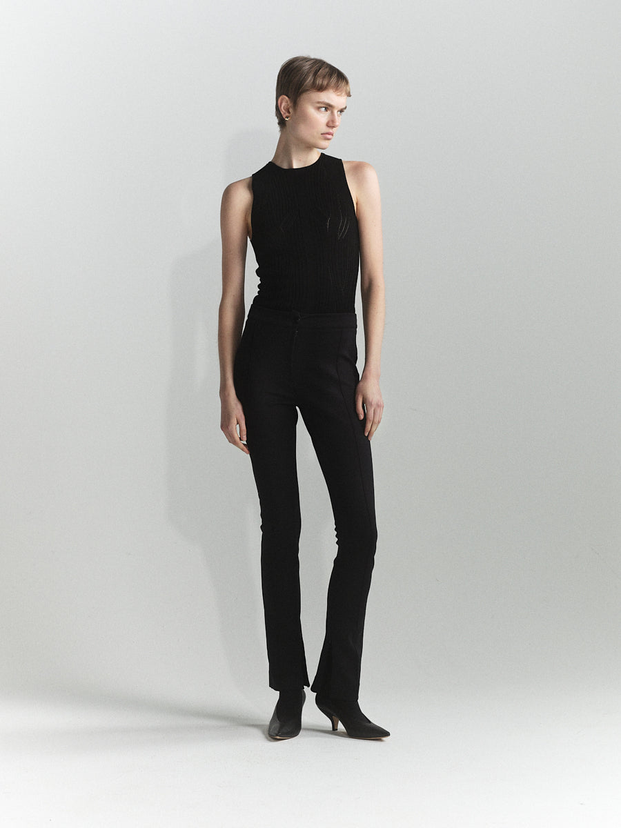 0125 Rib Corset Singlet