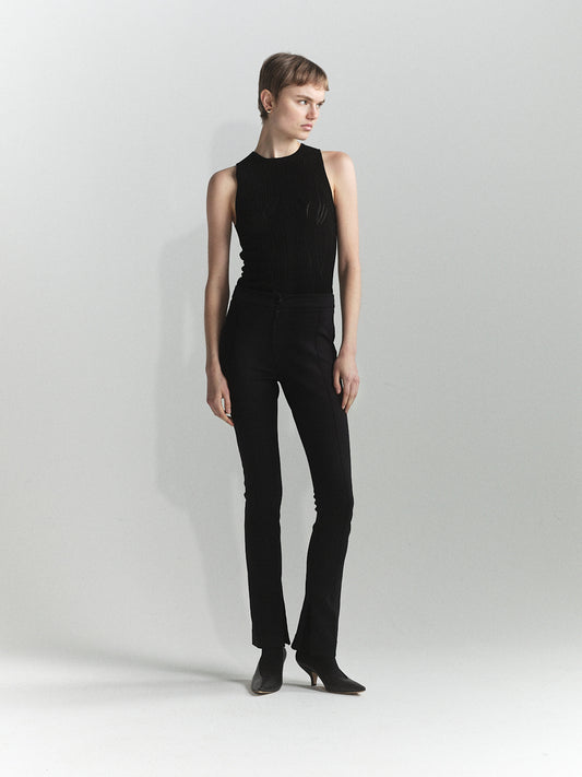 0125 Rib Corset Singlet