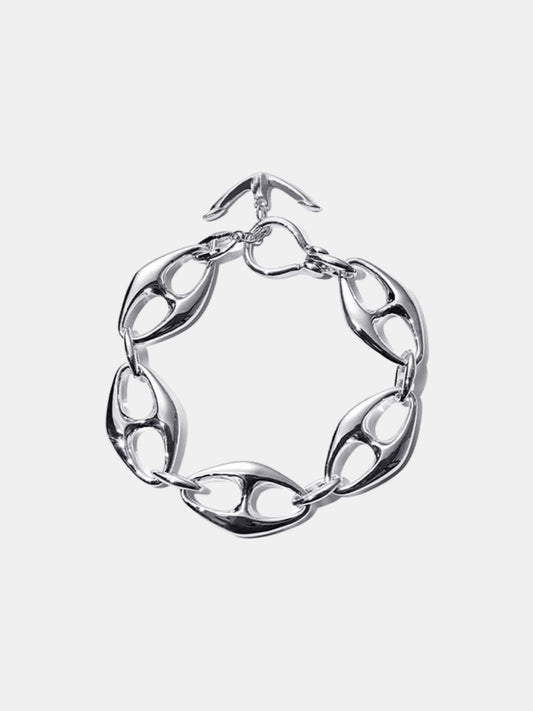Large CF Anchor Chain Bracelet