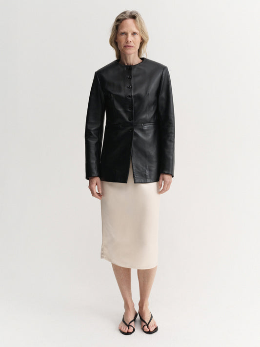 Dorothy Leather Jacket – Black