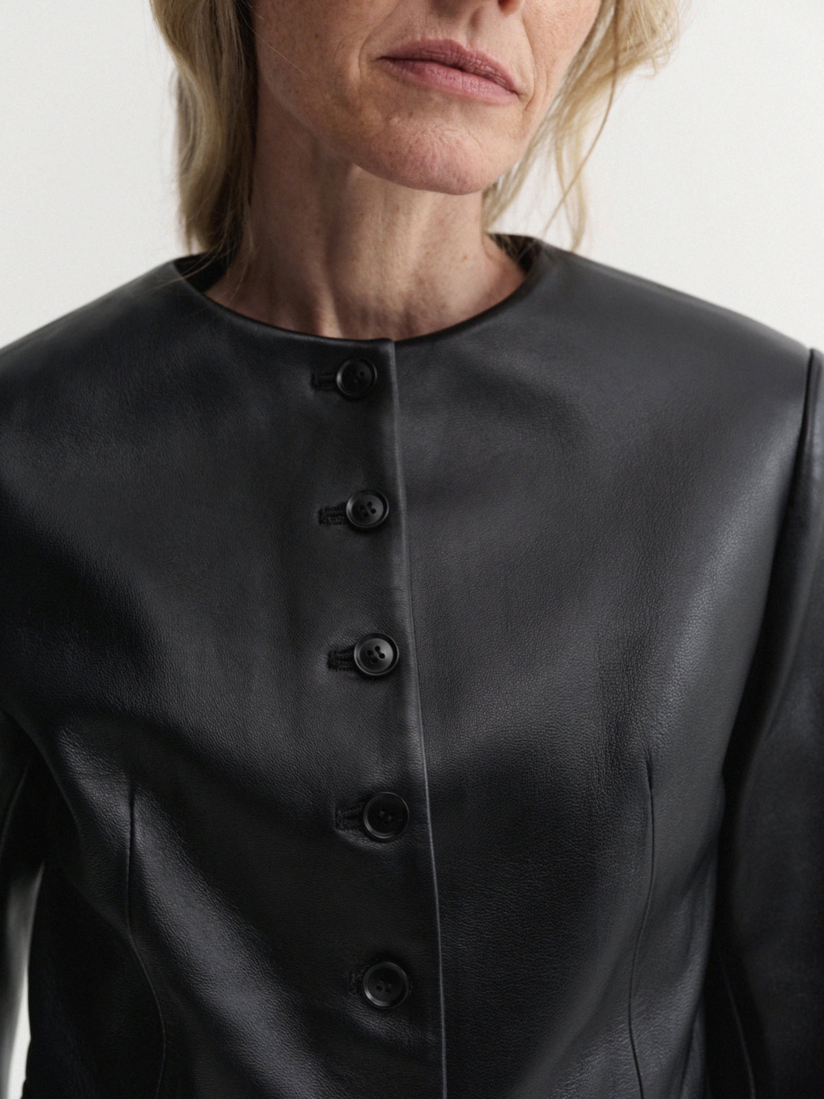 Dorothy Leather Jacket – Black