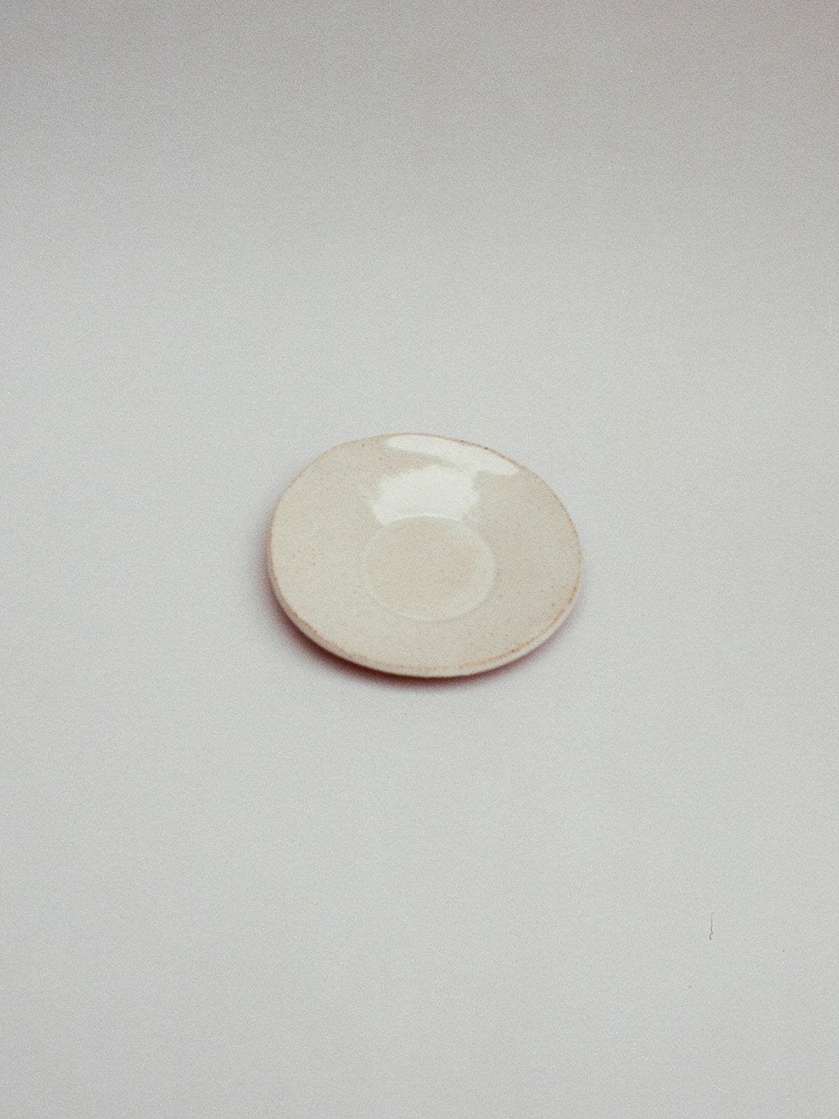 Platito Saucer – Chalk White