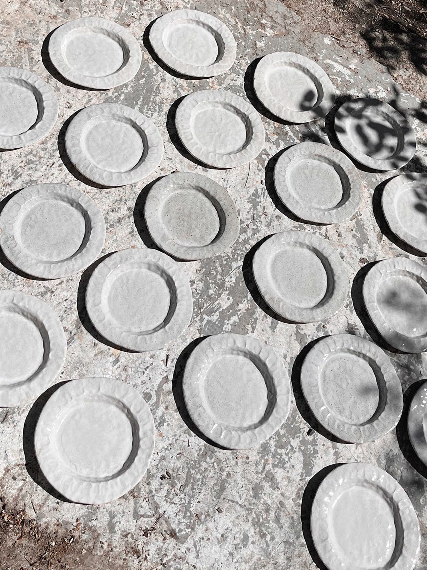 Mitjà Plate – Chalk White