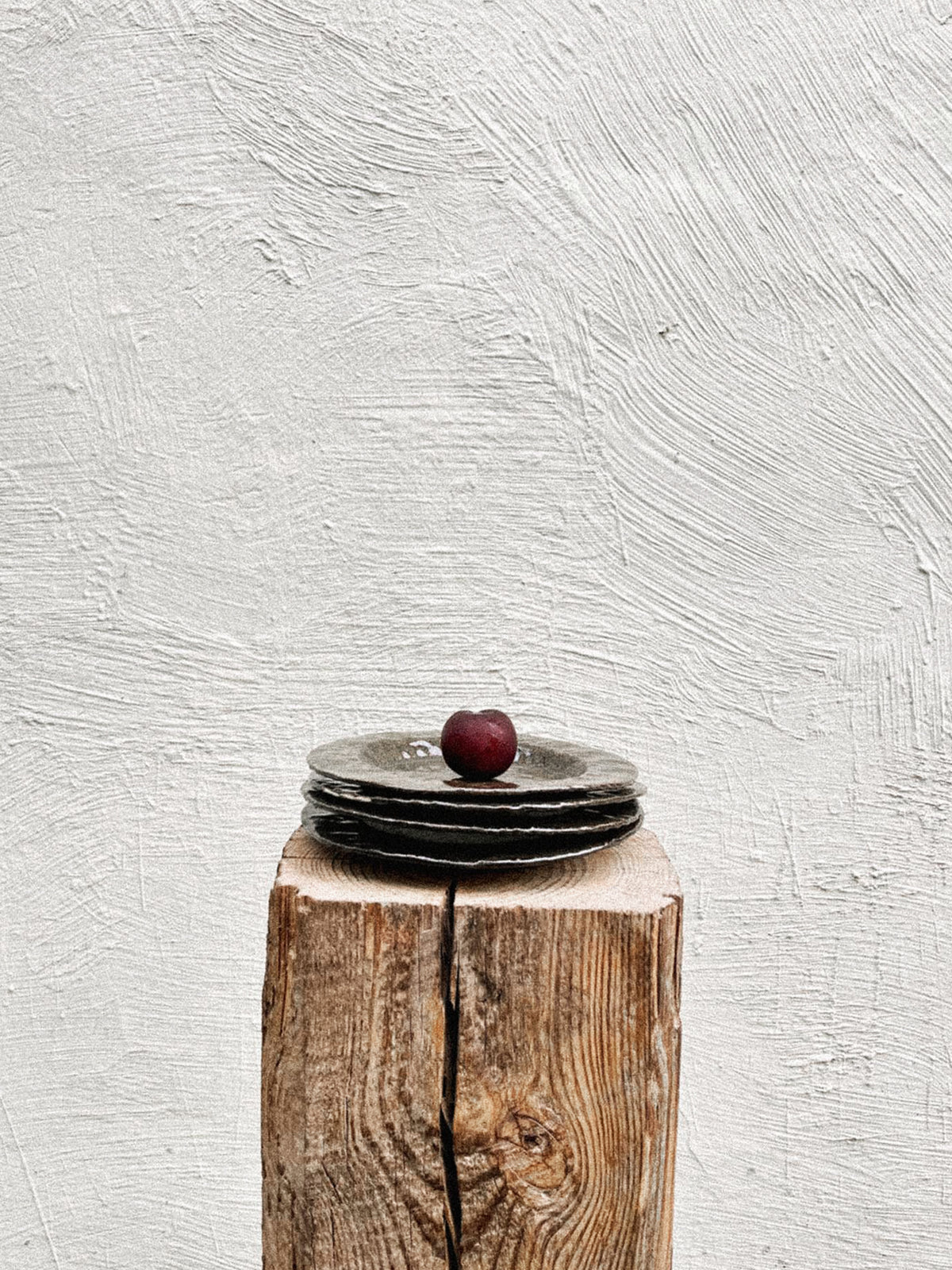 Gran Plate – Bark Brown