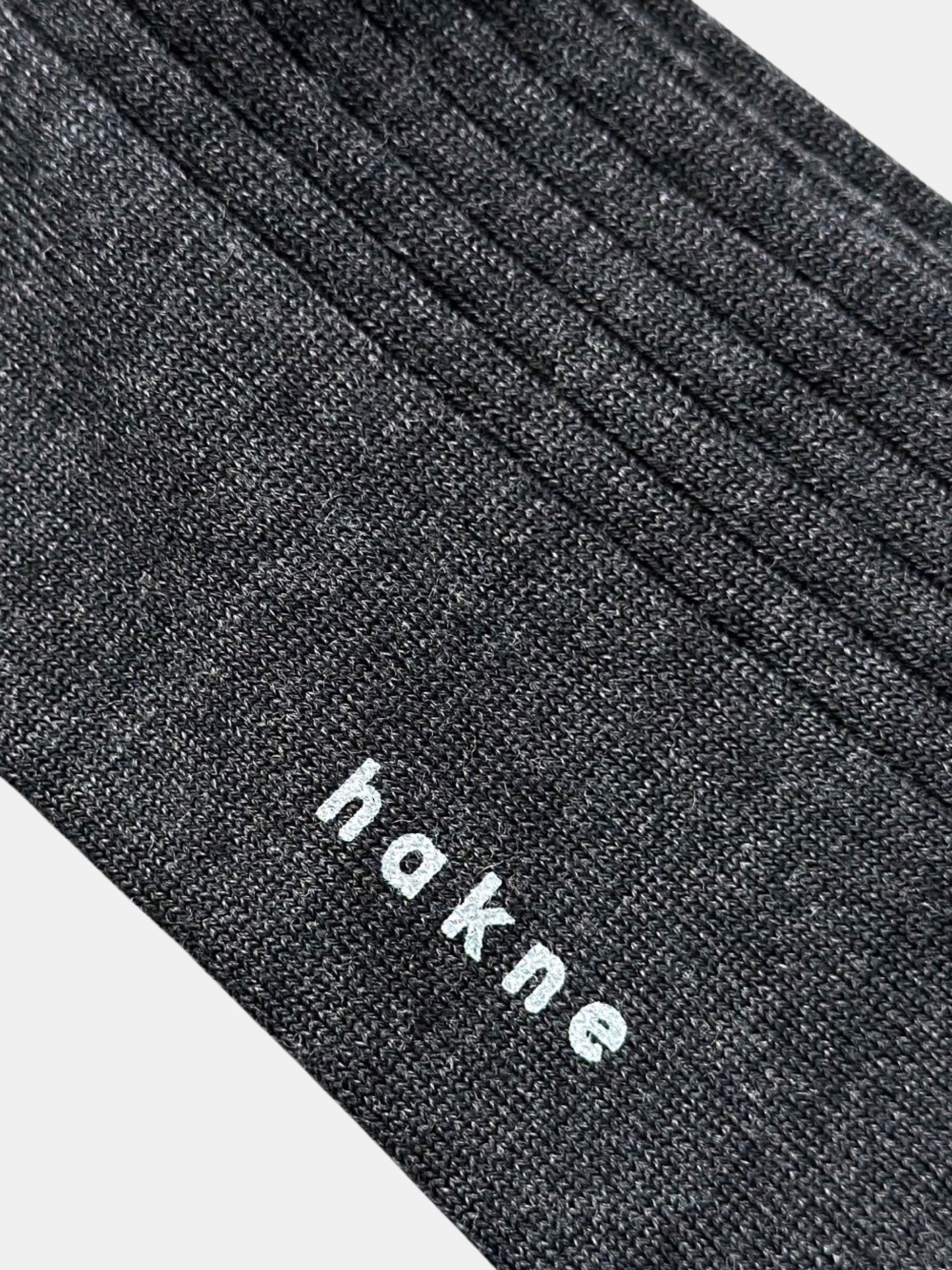 Merino Wool Ribbed High Socks
