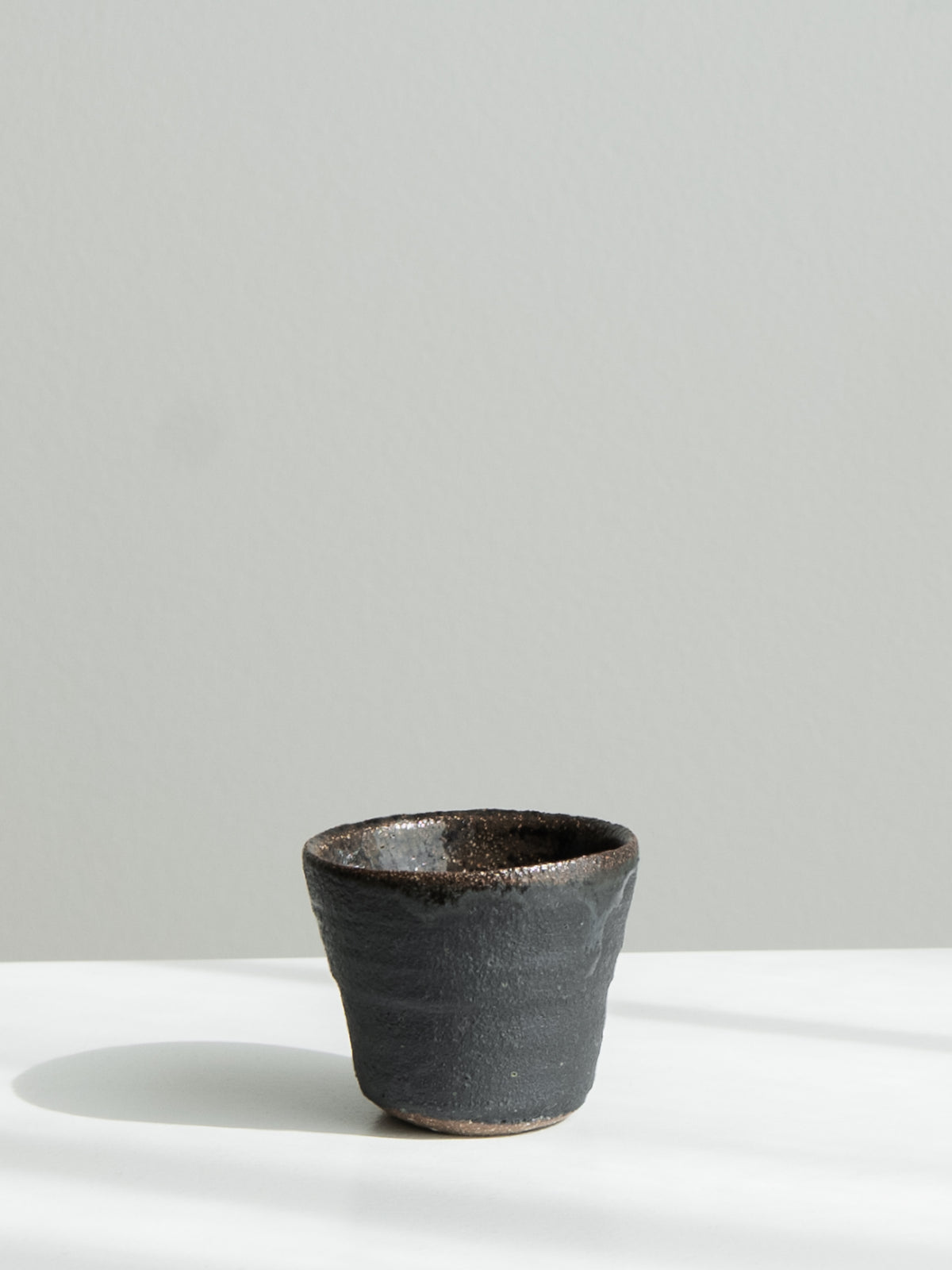 Hand-Built Stoneware Espresso Cup