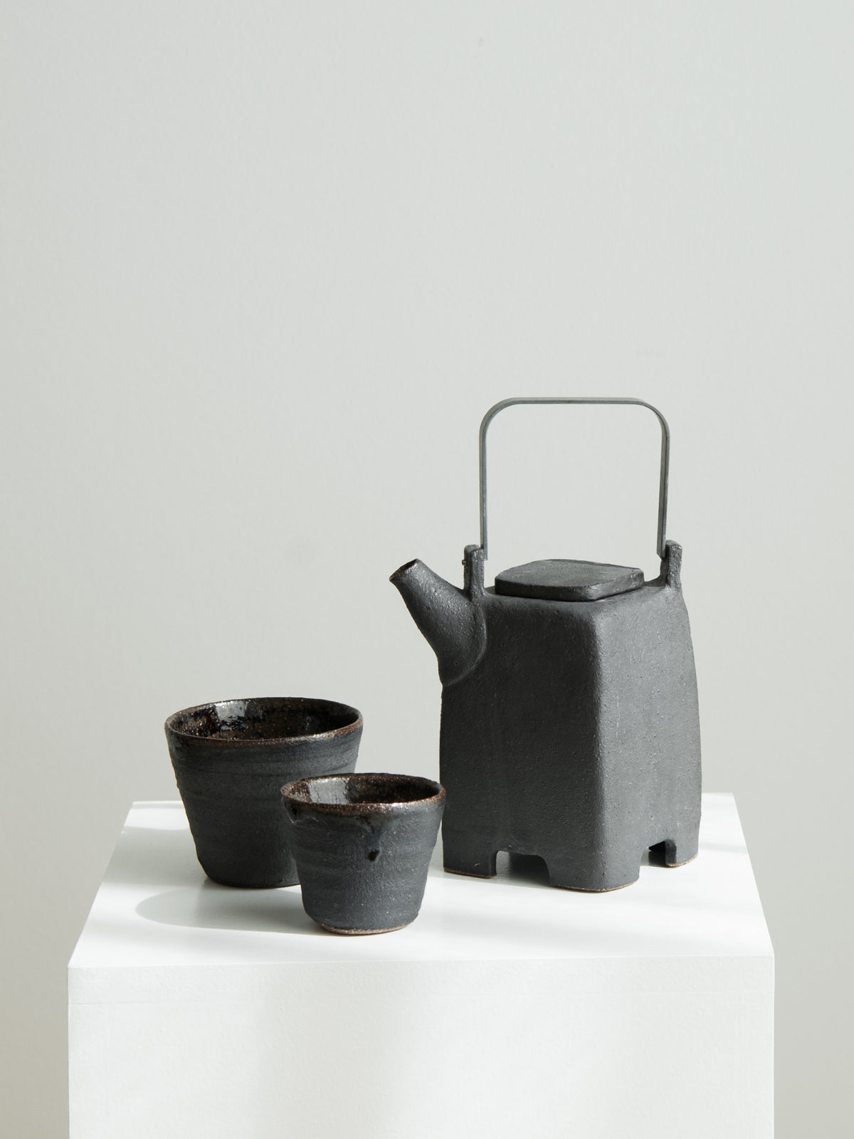Hand-Built Stoneware Teapot
