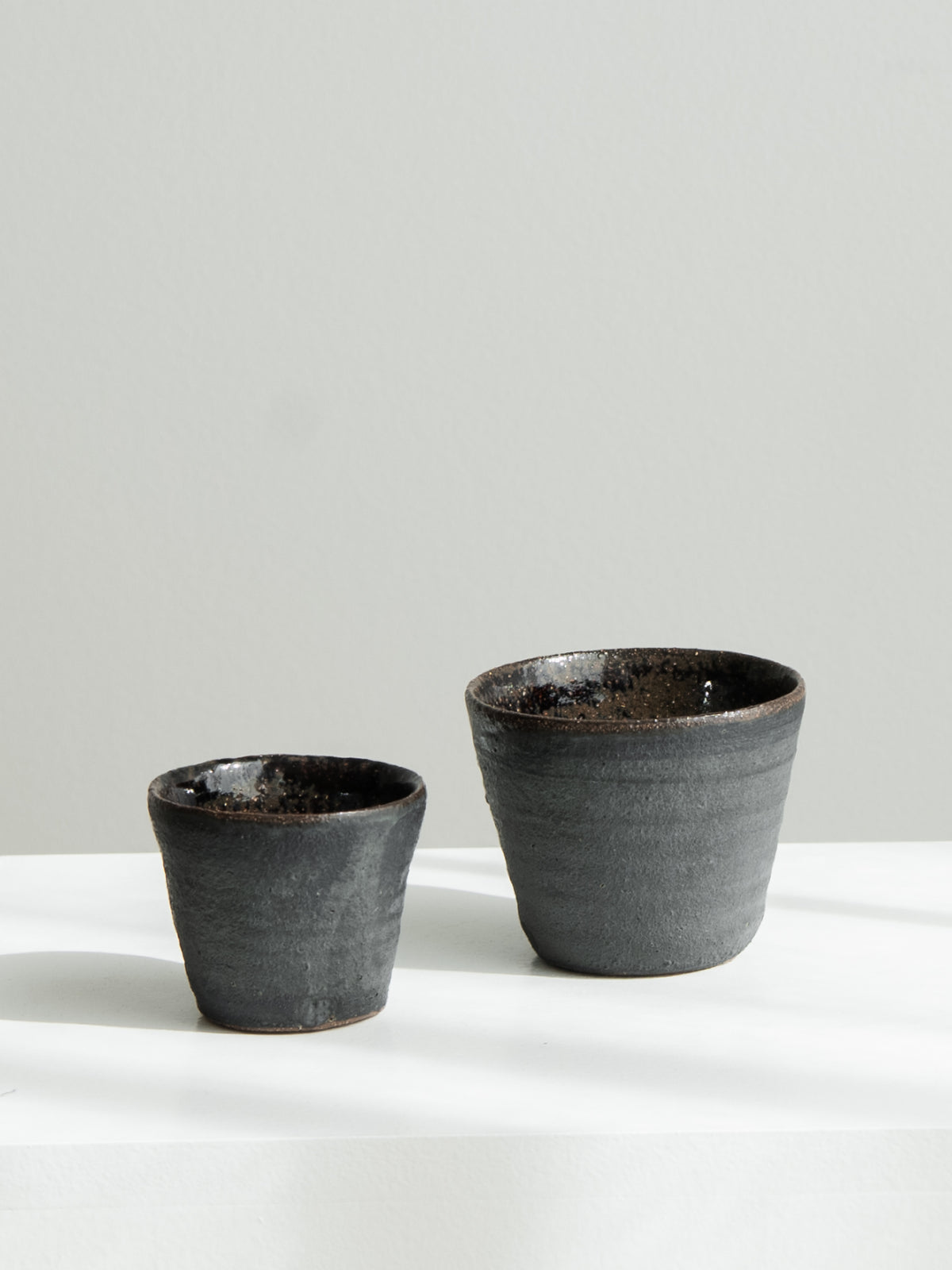 Hand-Built Stoneware Espresso Cup