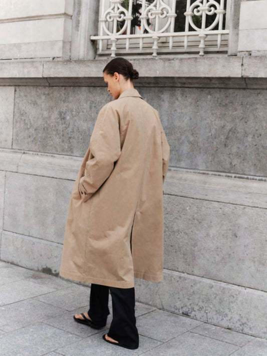 Car Coat - Camel
