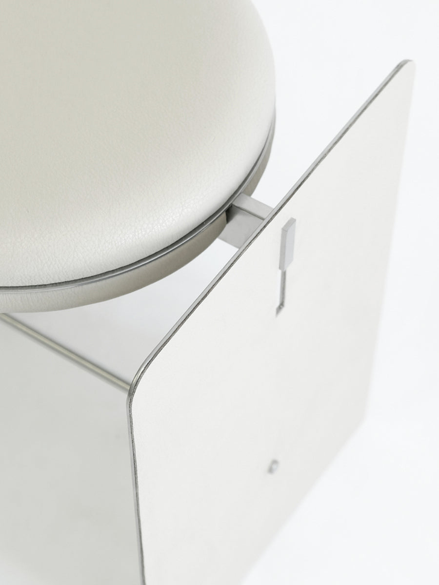 Building Blocks Stool / Side Table - Off-White