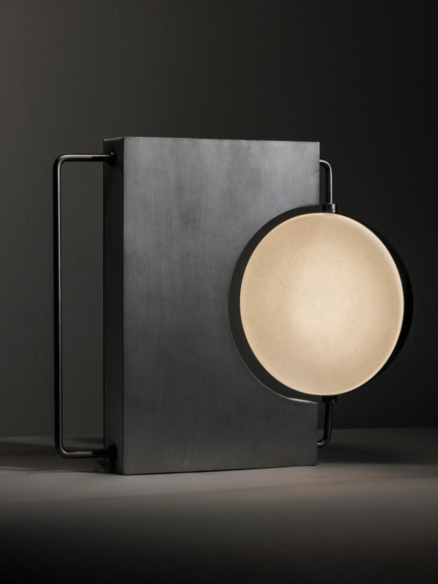 Half / Table Lamp - Silver