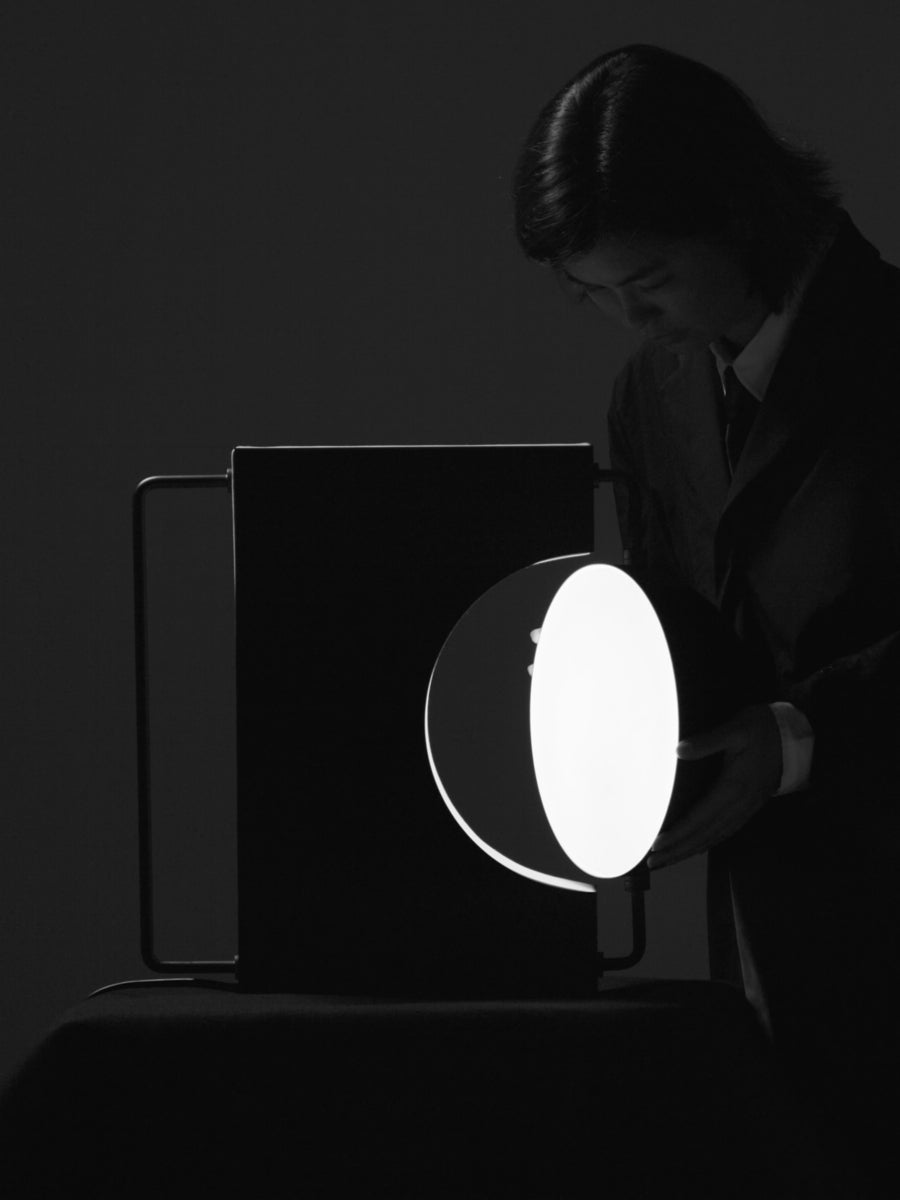Half / Table Lamp - Golden Black