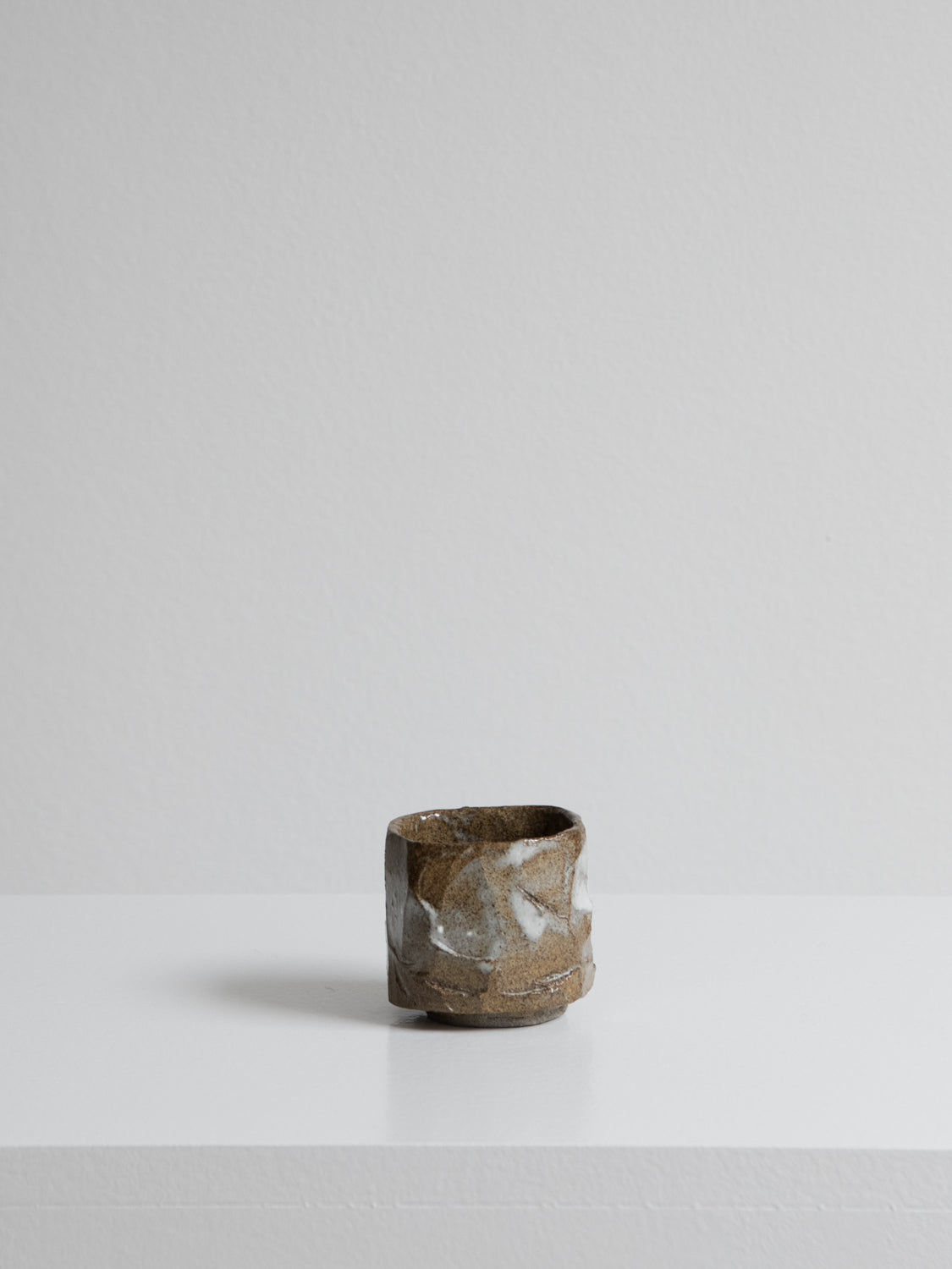Kurinuki Tea Cup - Dark