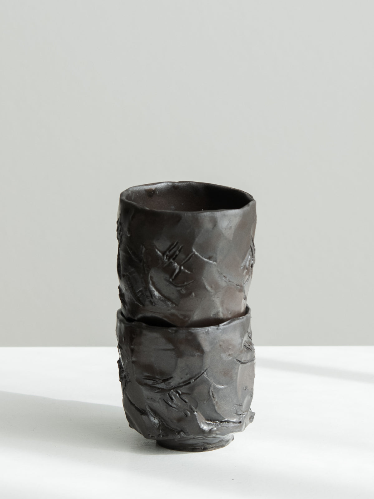 Kurinuki Espresso Cup – Black