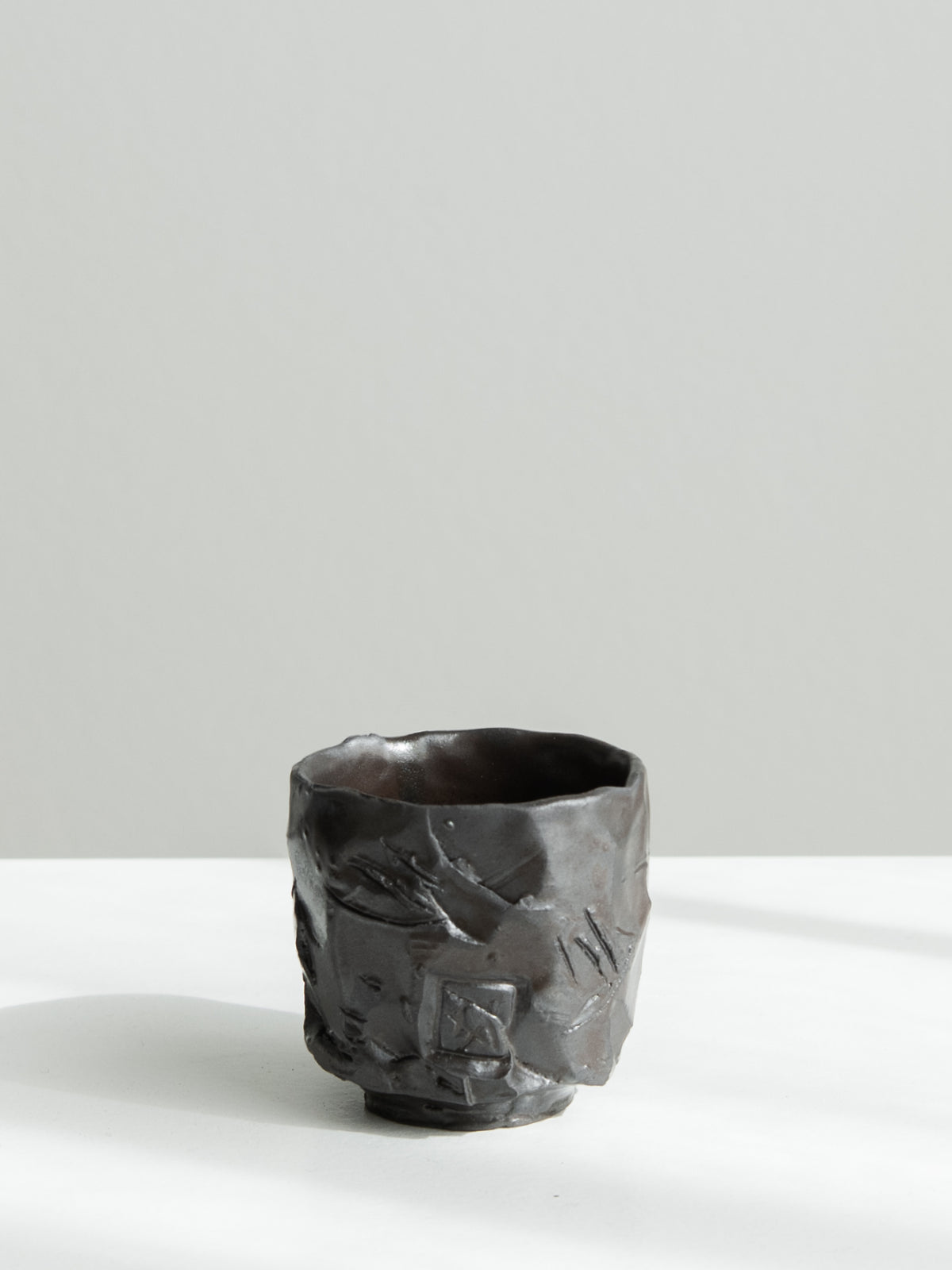 Kurinuki Espresso Cup – Black