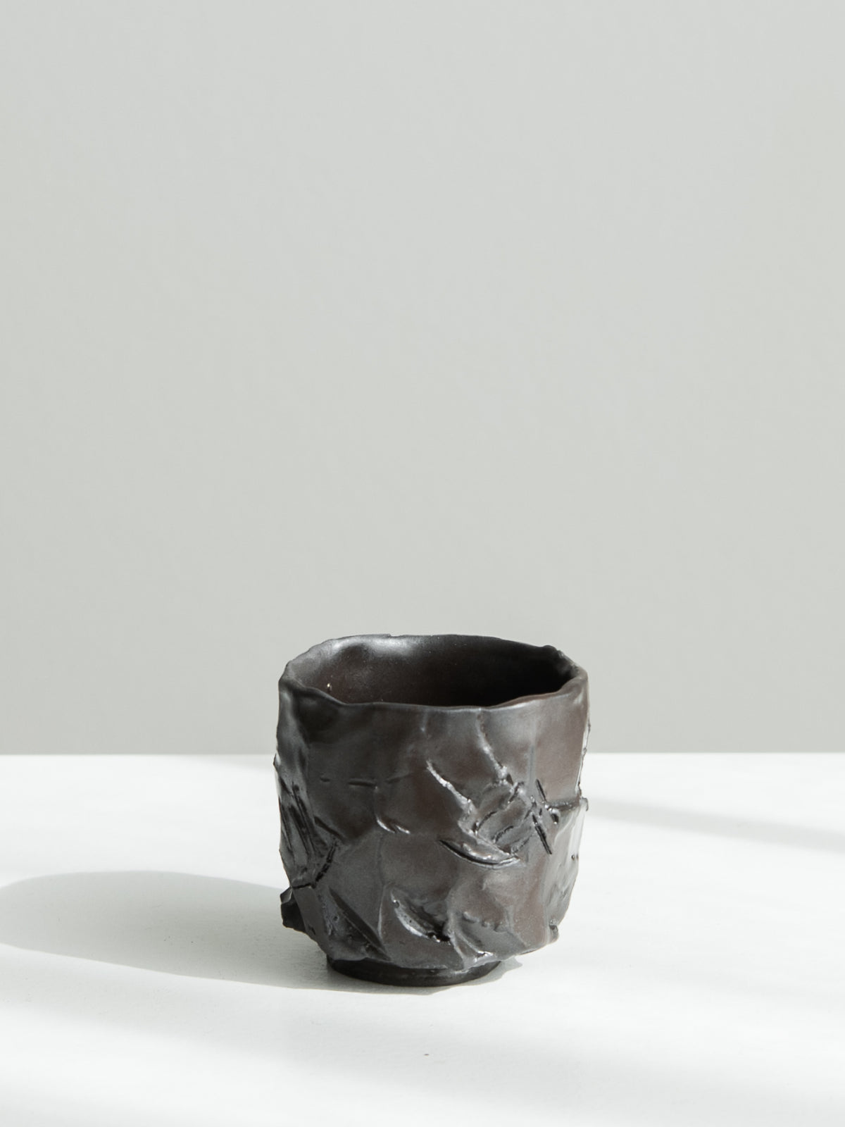Kurinuki Espresso Cup – Black