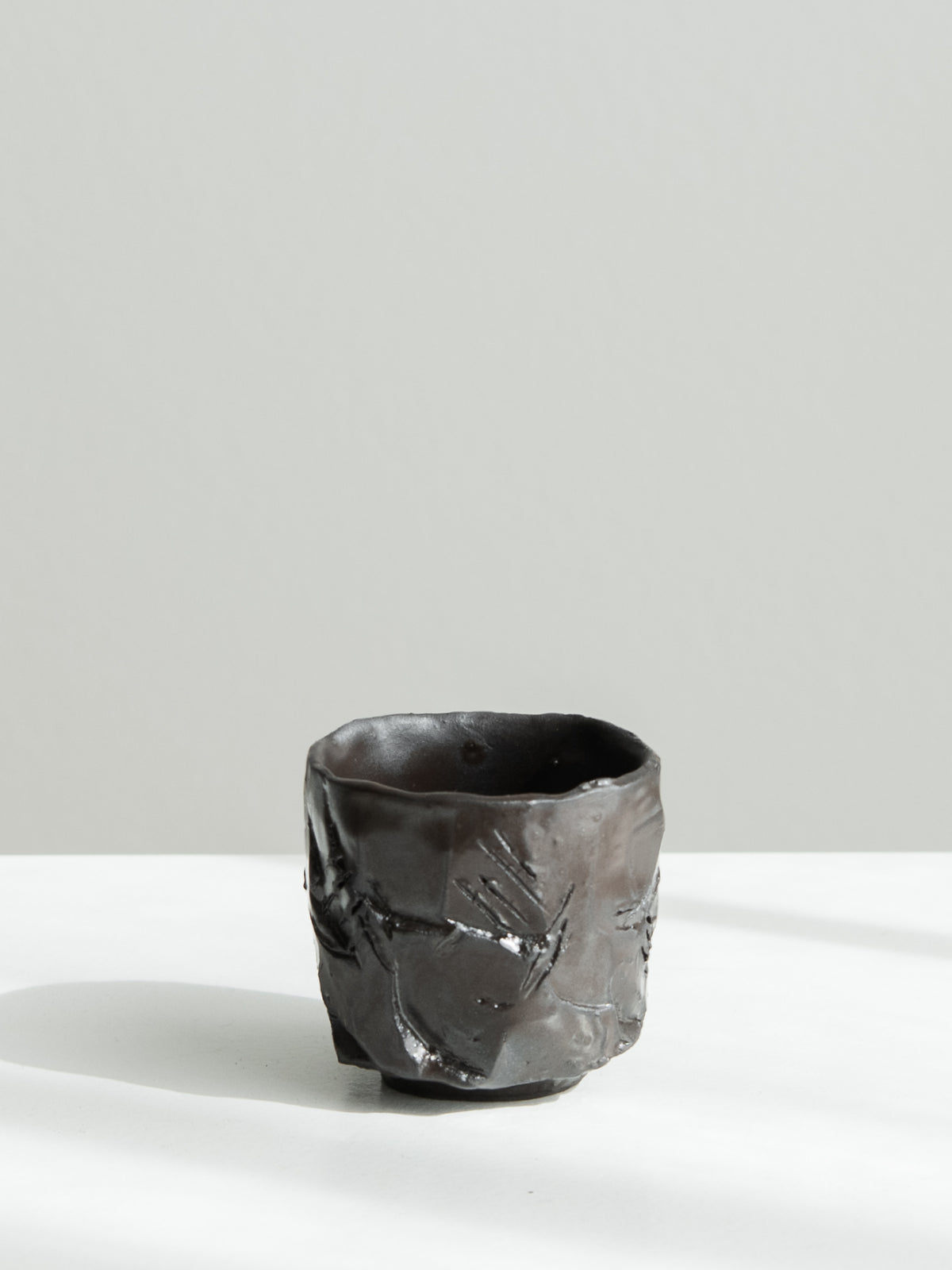 Kurinuki Espresso Cup – Black