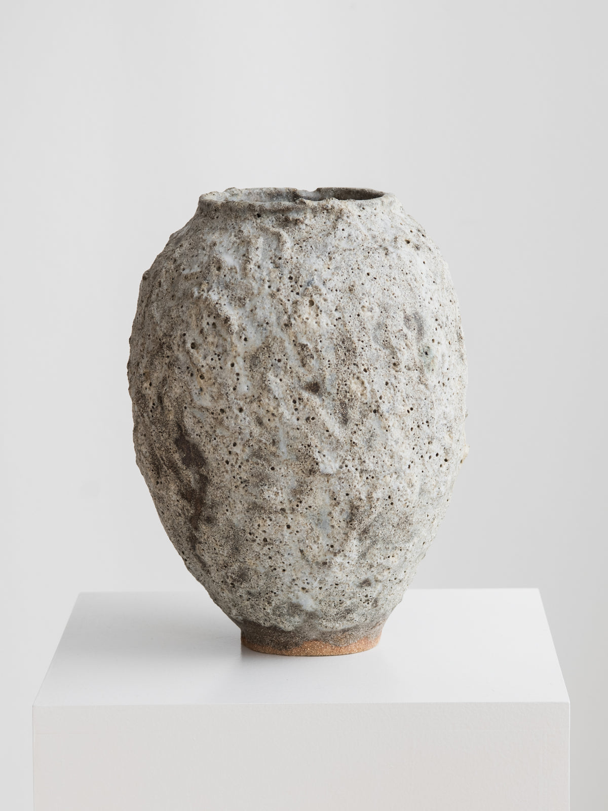 Sculptural Vase - Chalk Texture