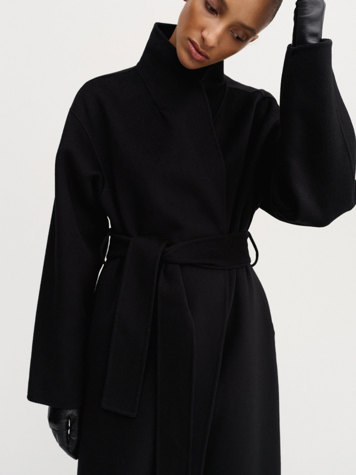 Mara Doublé Coat - Black