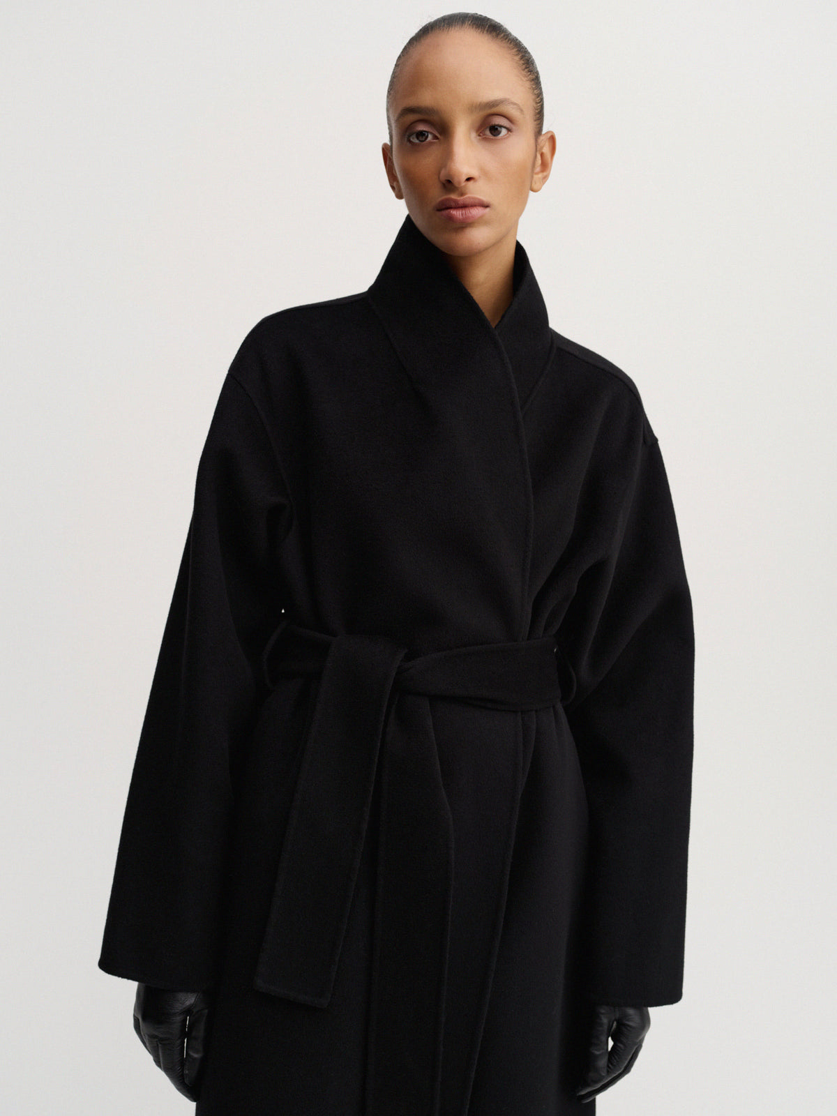 Mara Doublé Coat - Black