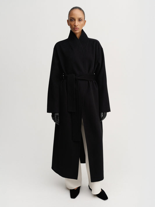 Mara Doublé Coat - Black