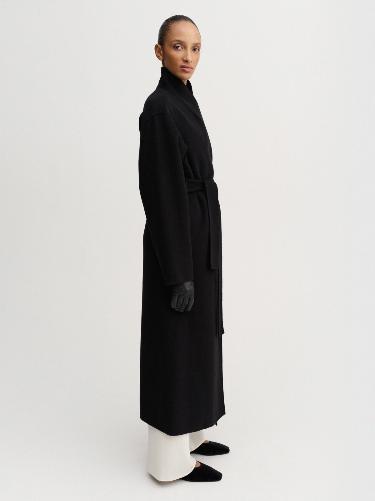 Mara Doublé Coat - Black