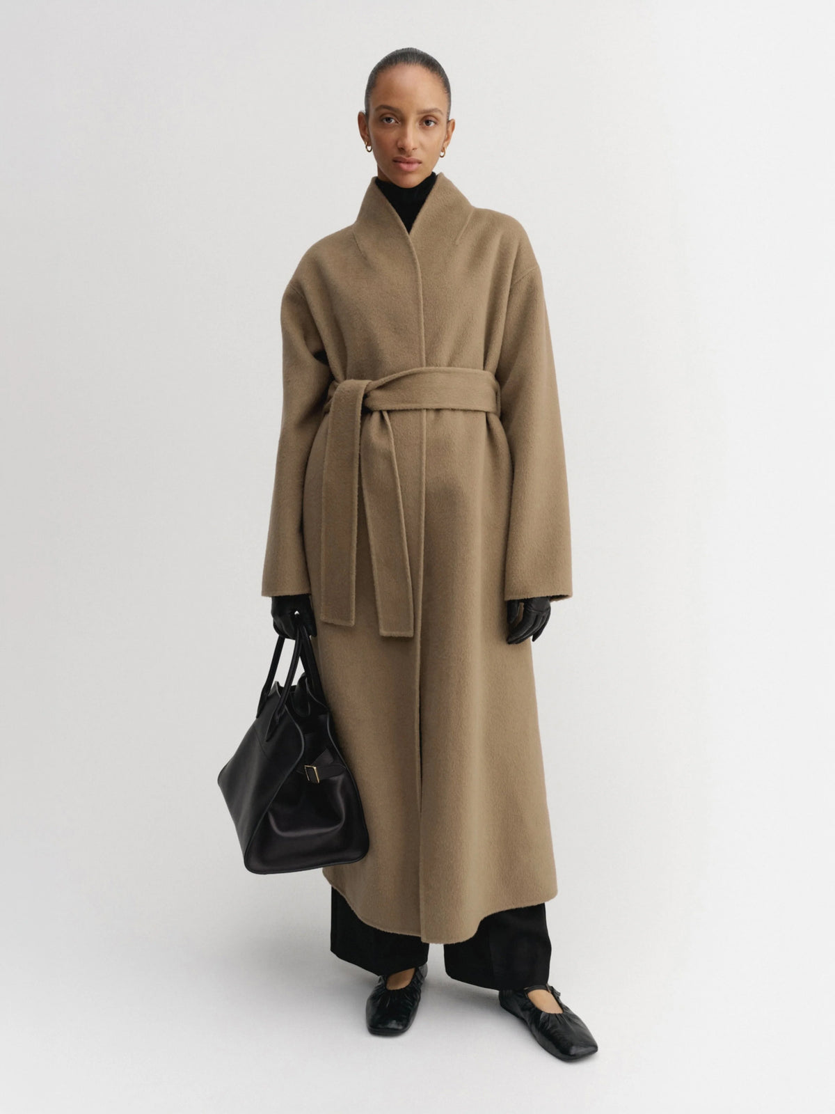 Mara Doublé Coat - Tan