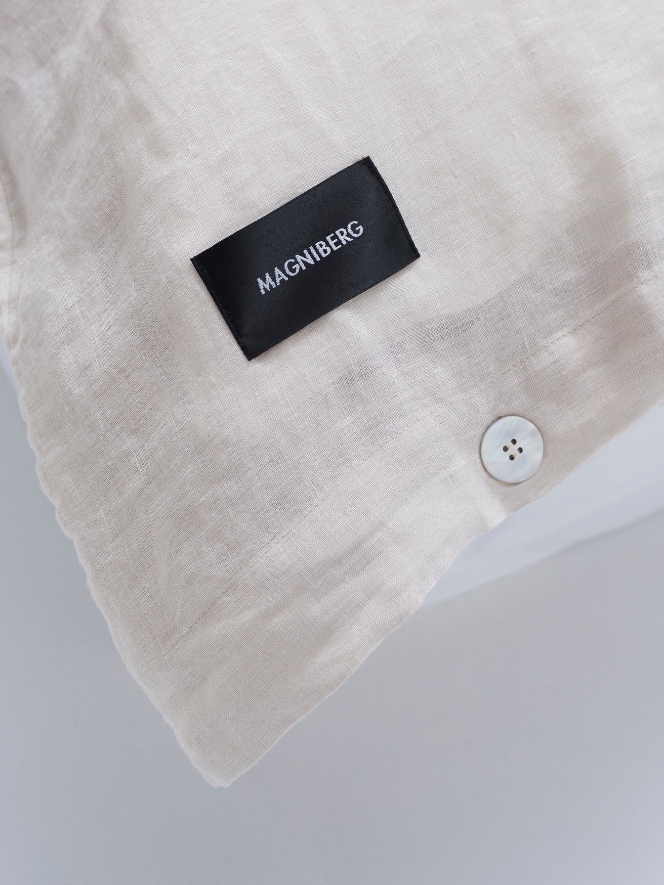 Mother Linen Pillow Case – Beige