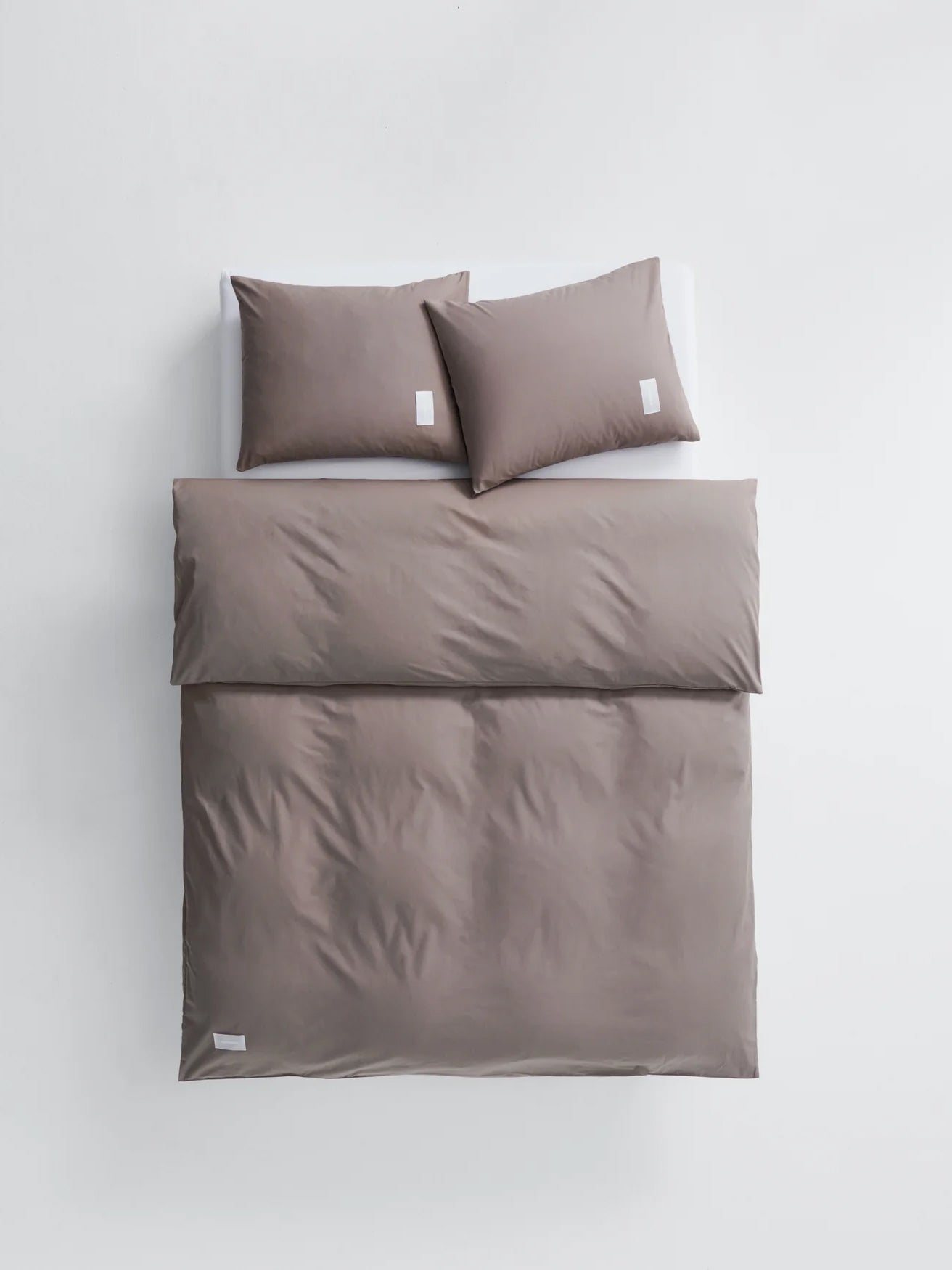 Pure Poplin Pillow Case – Mud