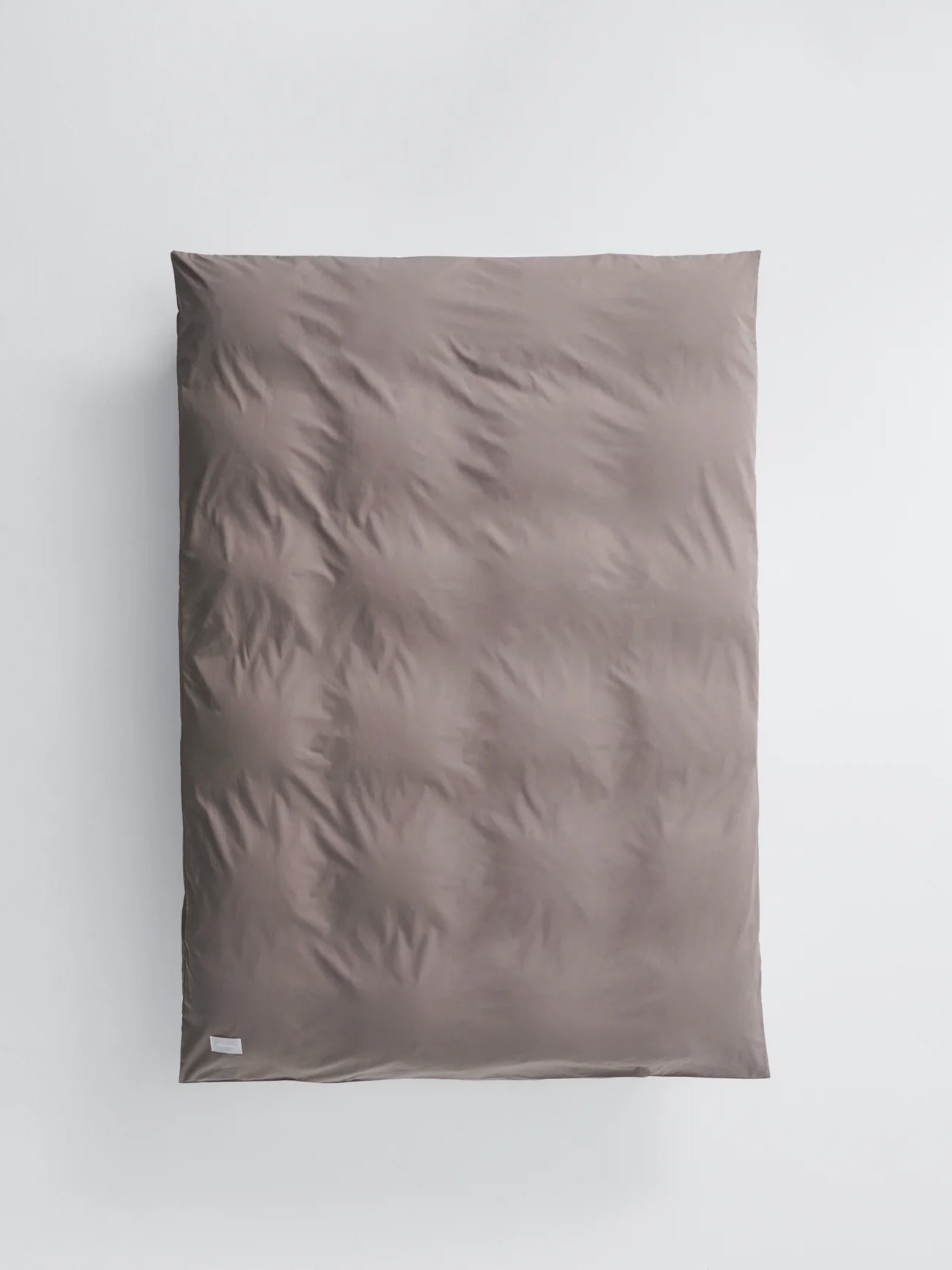 Pure Poplin Duvet Cover Double – Mud