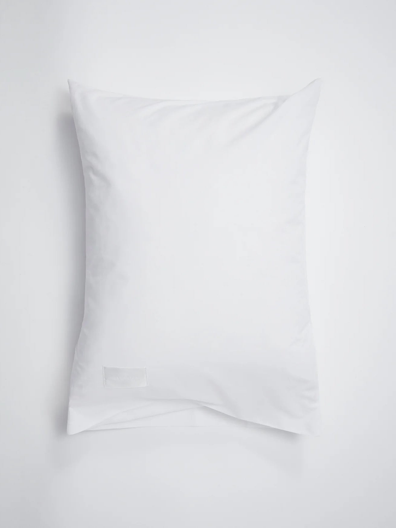 Pure Poplin Pillow Case – White