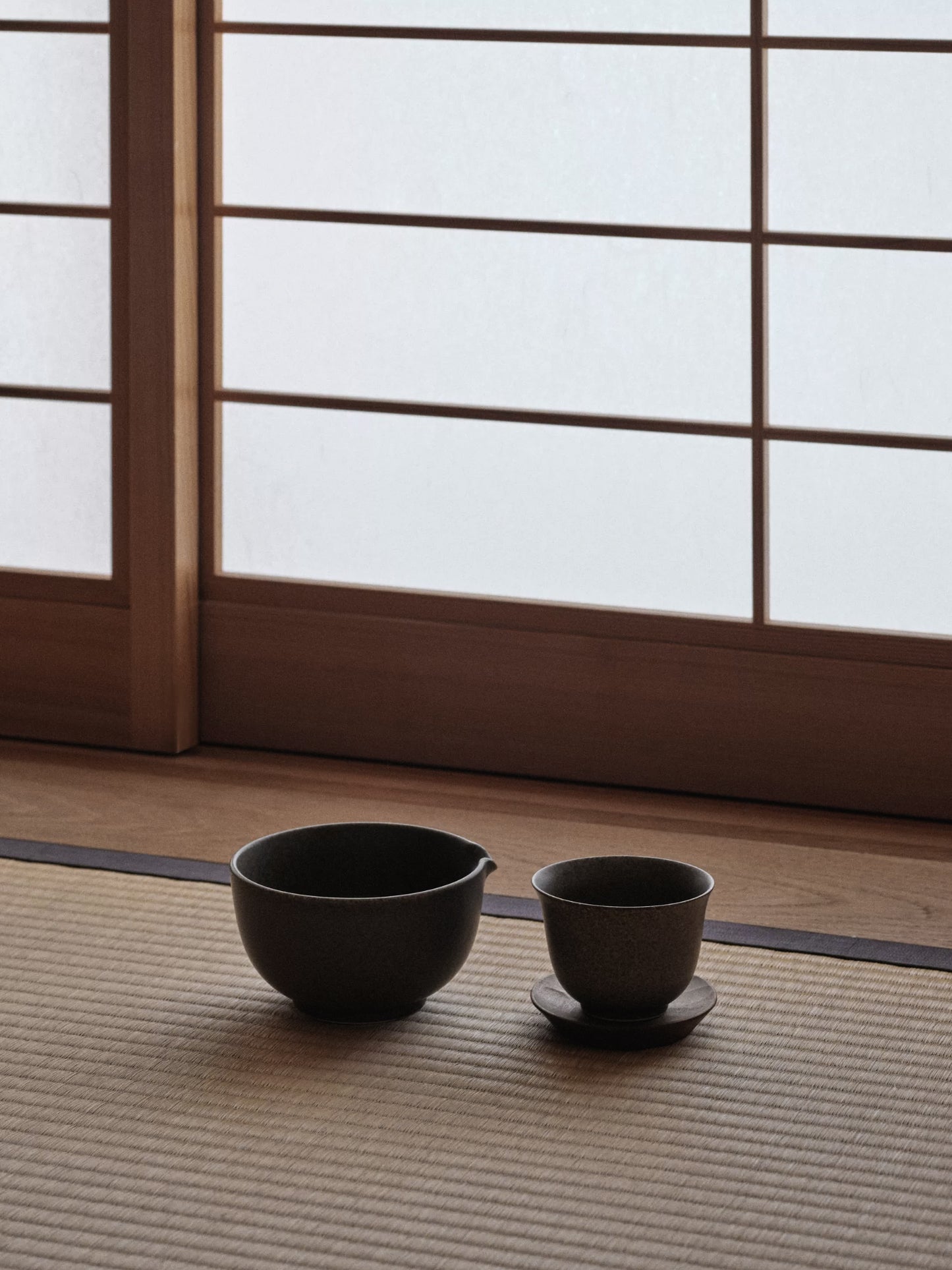 Hosoi Tea Cupl - Brown