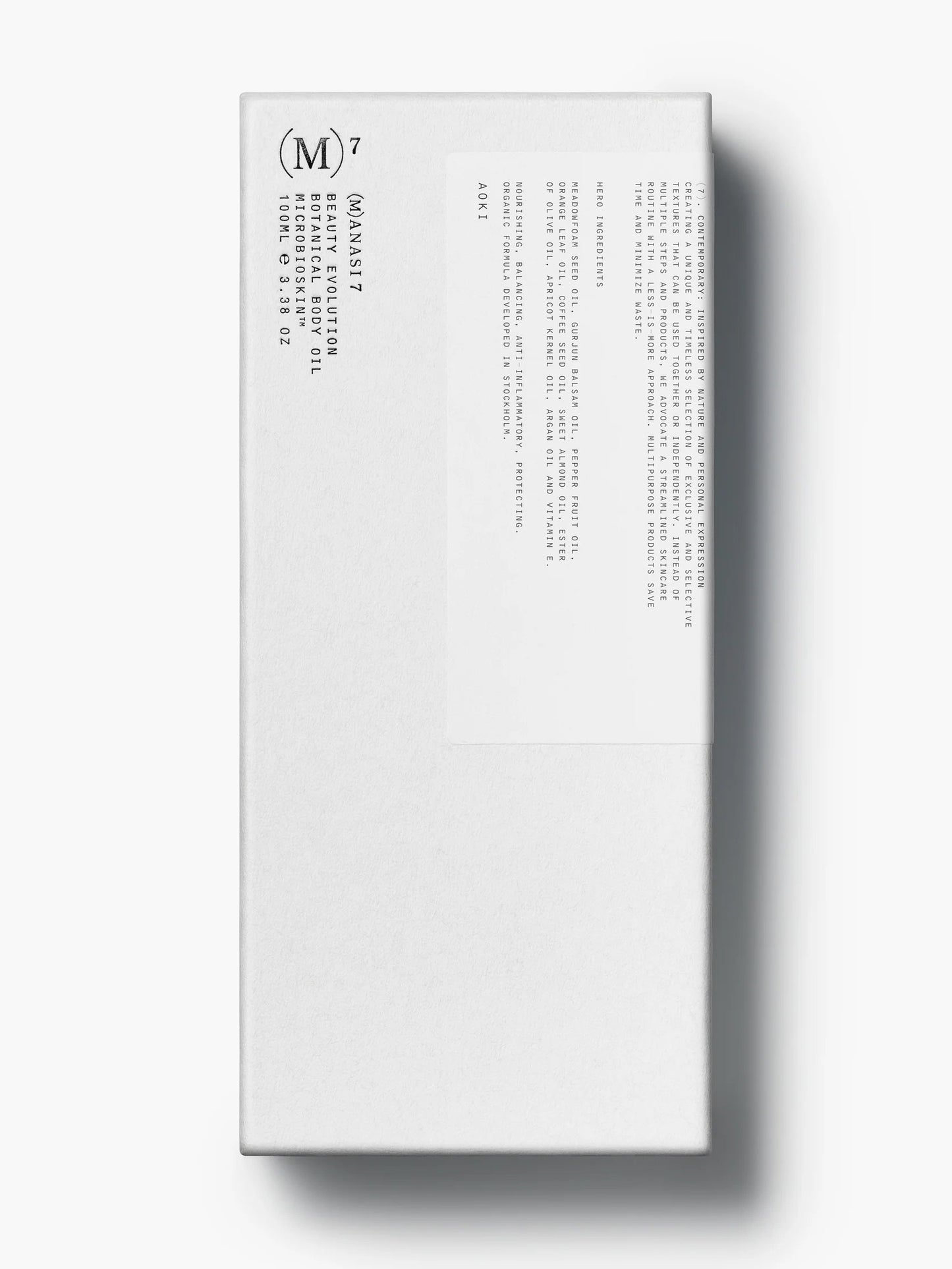 Botanical Body Oil