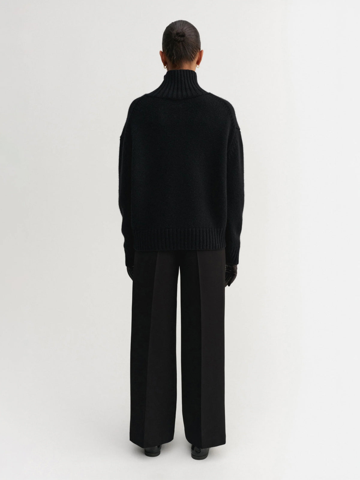 Nola Turtleneck Sweater - Black