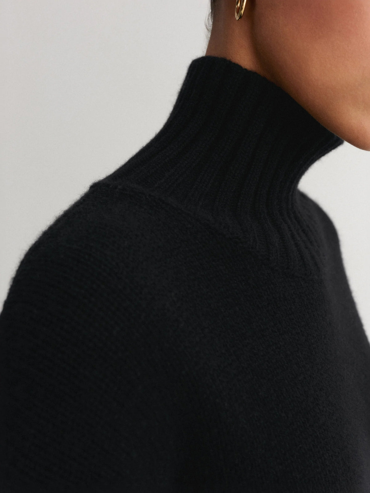 Nola Turtleneck Sweater - Black
