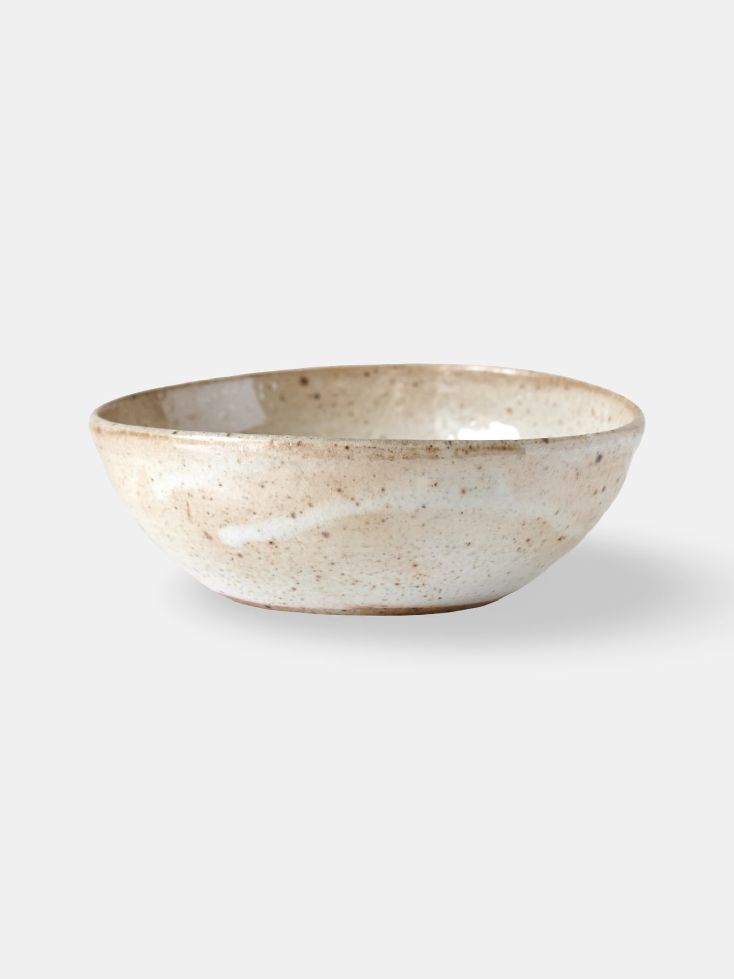 Gloss-Glazed Cream Bowl