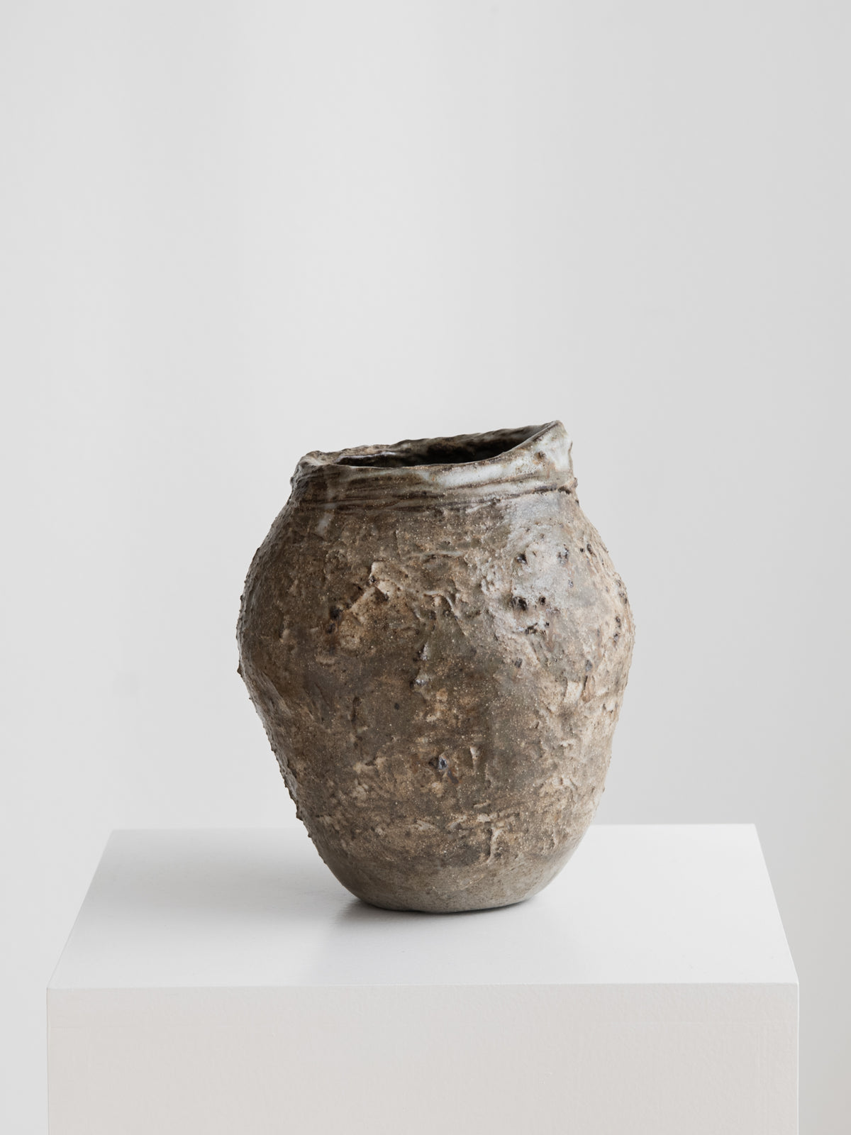 Sculptural Vase - Earth Texture